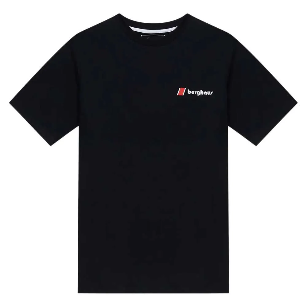 Berghaus Kanchenjunga Static Kurzarm-t-shirt, Black / black Berghaus Kanchenjunga Static Kurzarm-t-shirt, Black / black