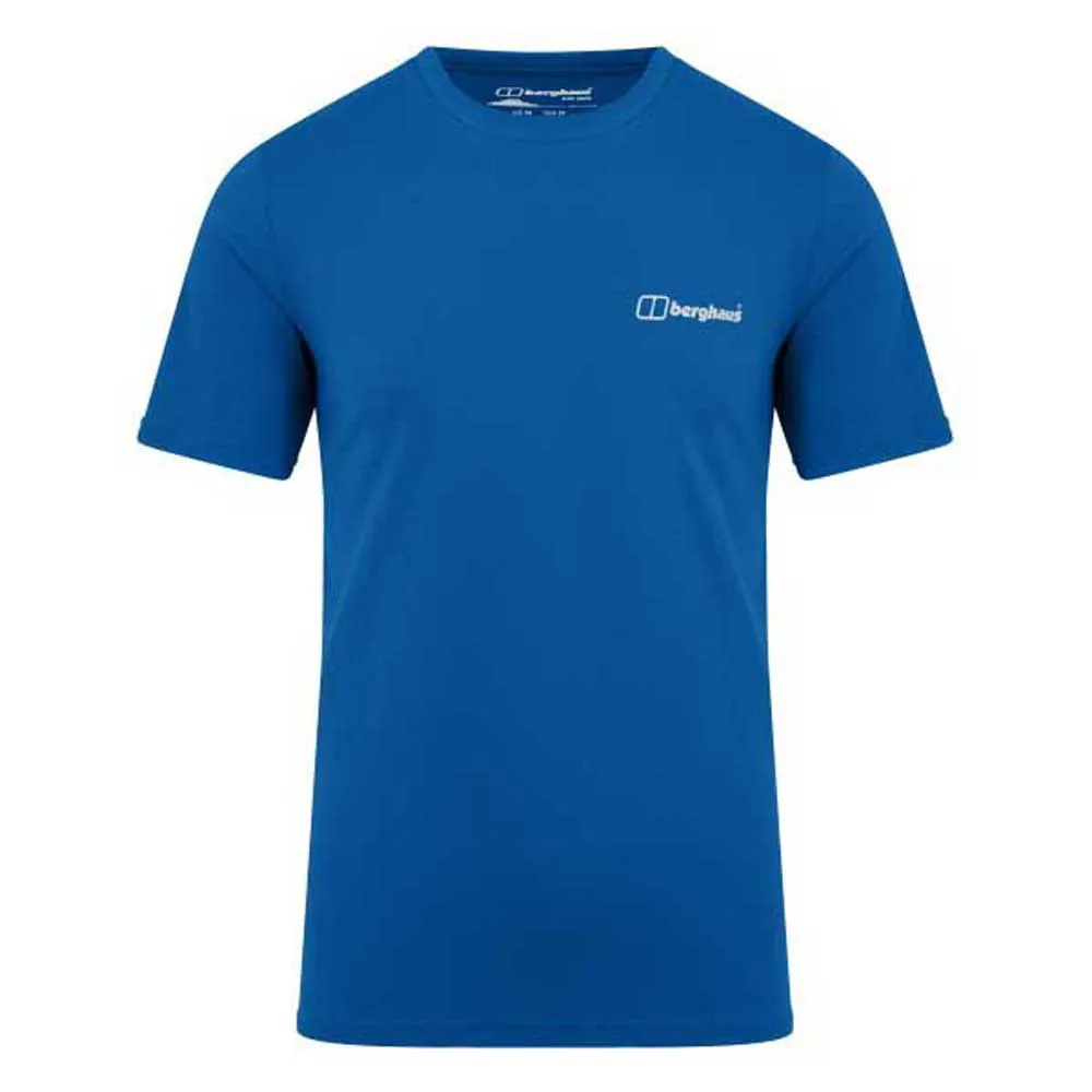 Berghaus Mont Blanc Mtn Kurzarm-t-shirt, Blue Berghaus Mont Blanc Mtn Kurzarm-t-shirt, Blue