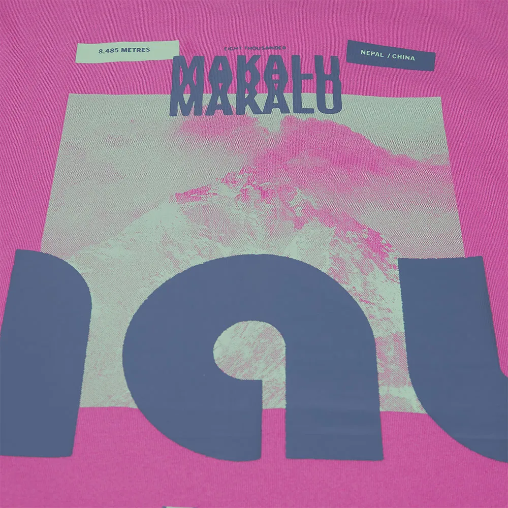 Berghaus Mountain Zine Kurzarm-t-shirt, Radiant orchid