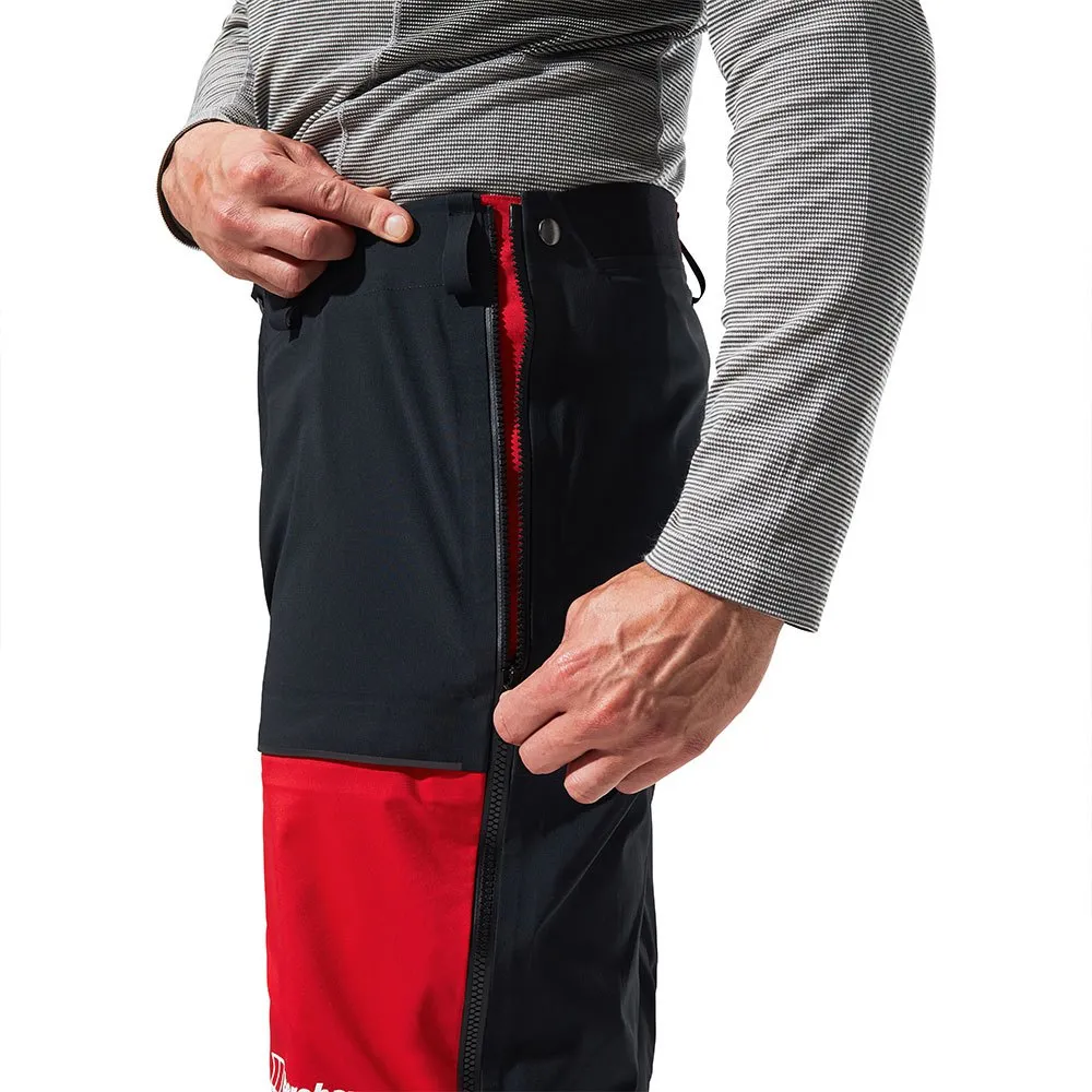 Berghaus Mtn Guide Goretex Pro Hosen, Jet black / goji berry Berghaus Mtn Guide Goretex Pro Hosen, Jet black / goji berry