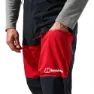 Berghaus Mtn Guide Goretex Pro Hosen, Jet black / goji berry