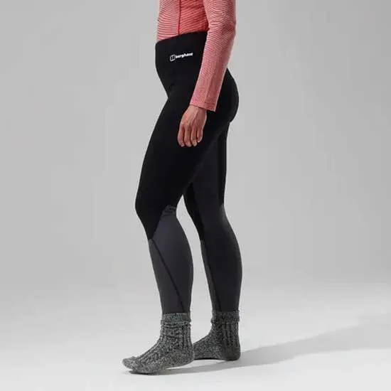 Berghaus Mtn Seeker Leggings, Jet black / grey pinstripe 2 Berghaus Mtn Seeker Leggings, Jet black / grey pinstripe 2
