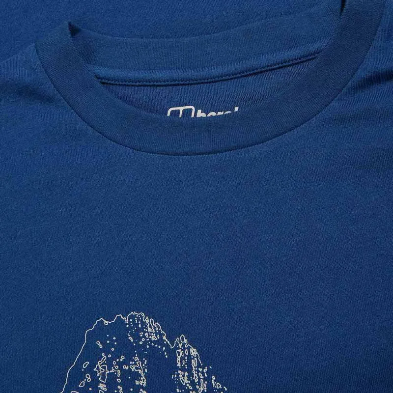 Berghaus Mtn Width Kurzarm-t-shirt, Murky marine Berghaus Mtn Width Kurzarm-t-shirt, Murky marine