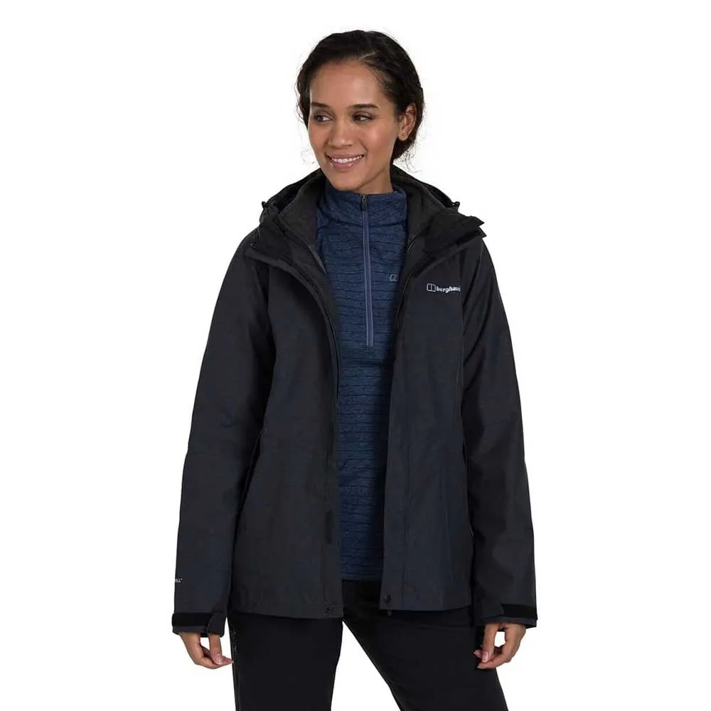 Berghaus Nalleru Gemini 3in1 Abnehmbare Jacke, B50 black