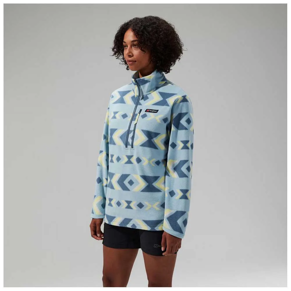 Berghaus Prism Printed Trango Fleece Mit Halbem Reißverschluss