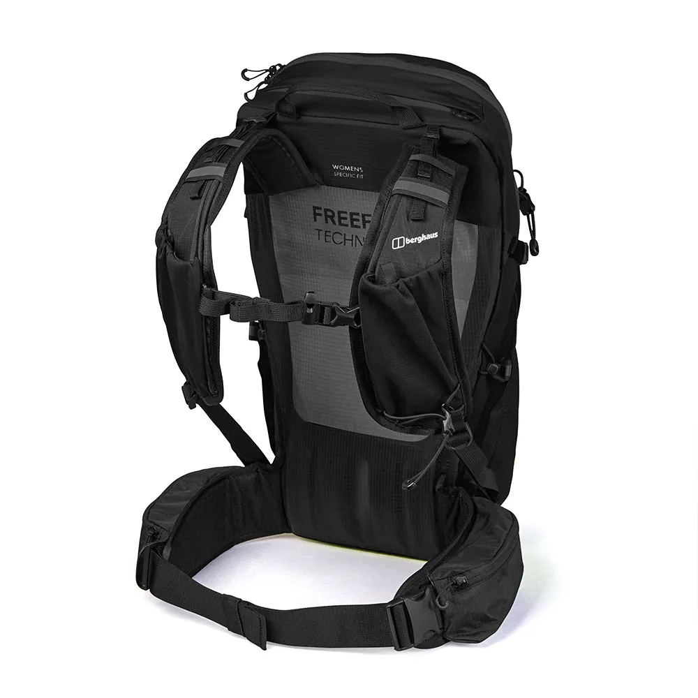 Berghaus Remote Hike 23l Damenrucksack, Black / black Berghaus Remote Hike 23l Damenrucksack, Black / black
