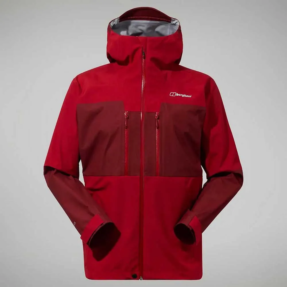 Berghaus Ridgemaster 3l Goretex Jacke, Red dahlia / syrah Berghaus Ridgemaster 3l Goretex Jacke, Red dahlia / syrah