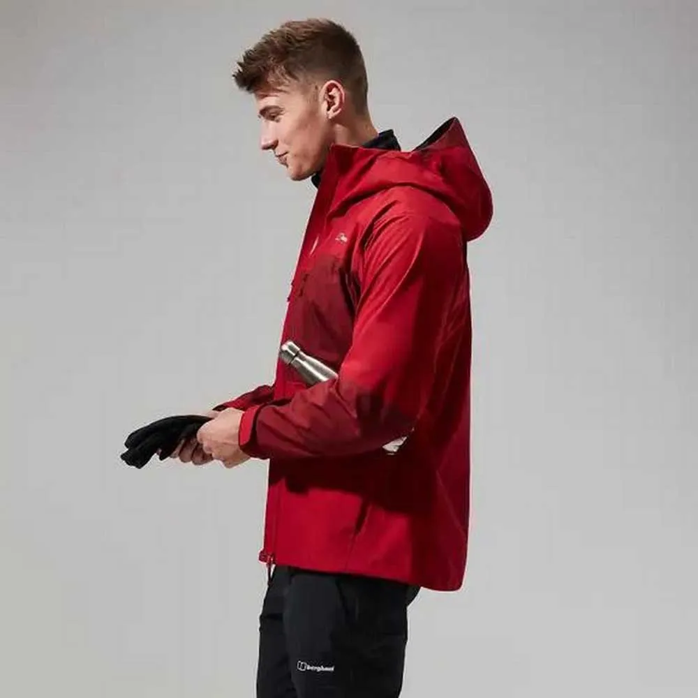 Berghaus Ridgemaster 3l Goretex Jacke, Red dahlia / syrah Berghaus Ridgemaster 3l Goretex Jacke, Red dahlia / syrah