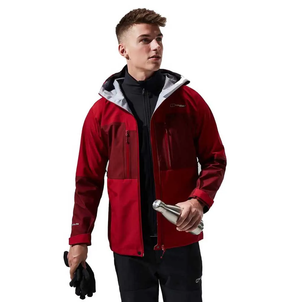 Berghaus Ridgemaster 3l Goretex Jacke, Red dahlia / syrah Berghaus Ridgemaster 3l Goretex Jacke, Red dahlia / syrah