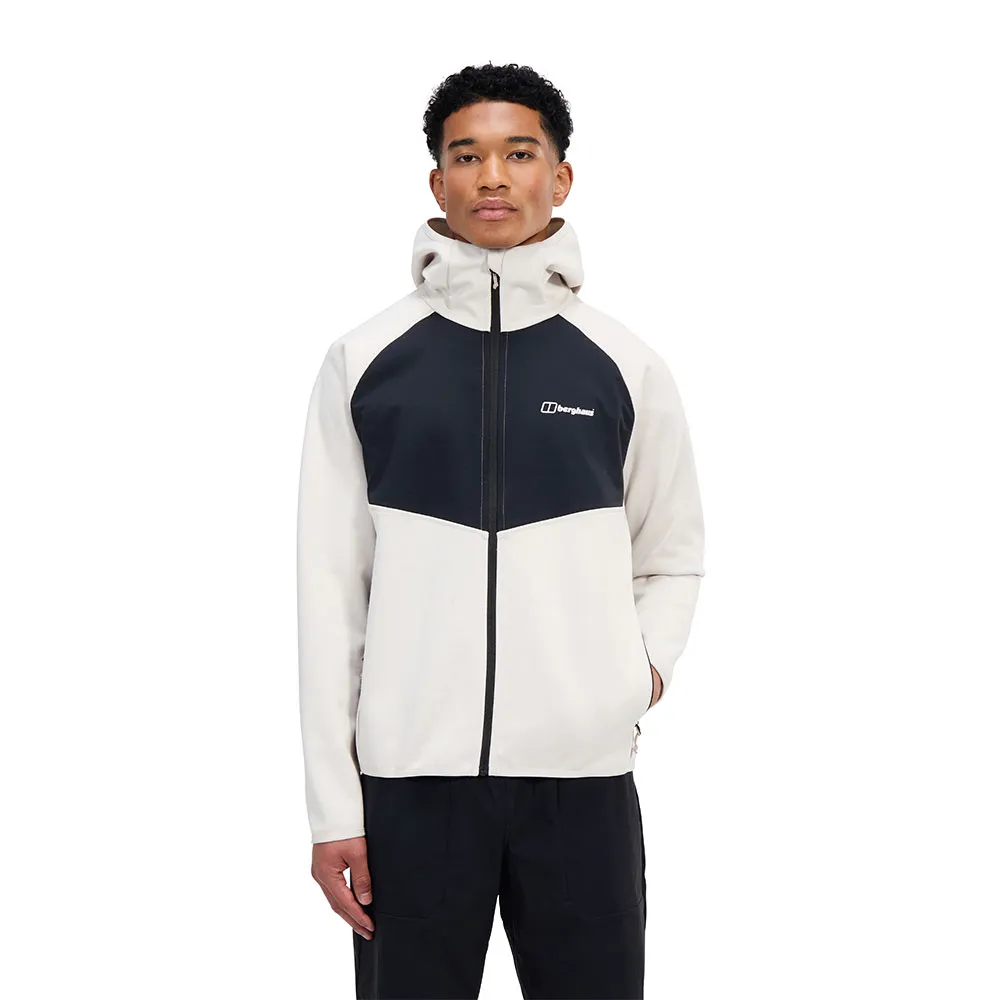 Berghaus Trawden Fleece Mit Durchgehendem Reißverschluss, Stone / jet black Berghaus Trawden Fleece Mit Durchgehendem Reißverschluss, Stone / jet black