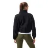 Berghaus Urb Cropped Co-ord Fleece Mit Durchgehendem Reißverschluss, Jet black
