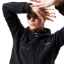 Berghaus Urb Cropped Co-ord Fleece Mit Durchgehendem Reißverschluss, Jet black