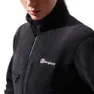 Berghaus Urb Cropped Co-ord Fleece Mit Durchgehendem Reißverschluss, Jet black
