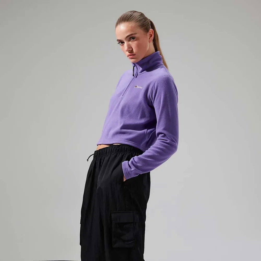 Berghaus Urb Prism Crop Fleece Mit Halbem Reißverschluss Berghaus Urb Prism Crop Fleece Mit Halbem Reißverschluss
