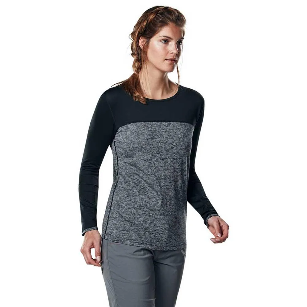 Berghaus Voyager Tech Crew Langarm-t-shirt, Dark grey / black Berghaus Voyager Tech Crew Langarm-t-shirt, Dark grey / black