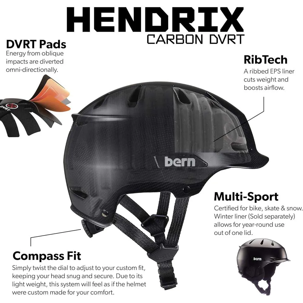 Bern Hendrix Carbon Dvrt Stadthelm Bern Hendrix Carbon Dvrt Stadthelm