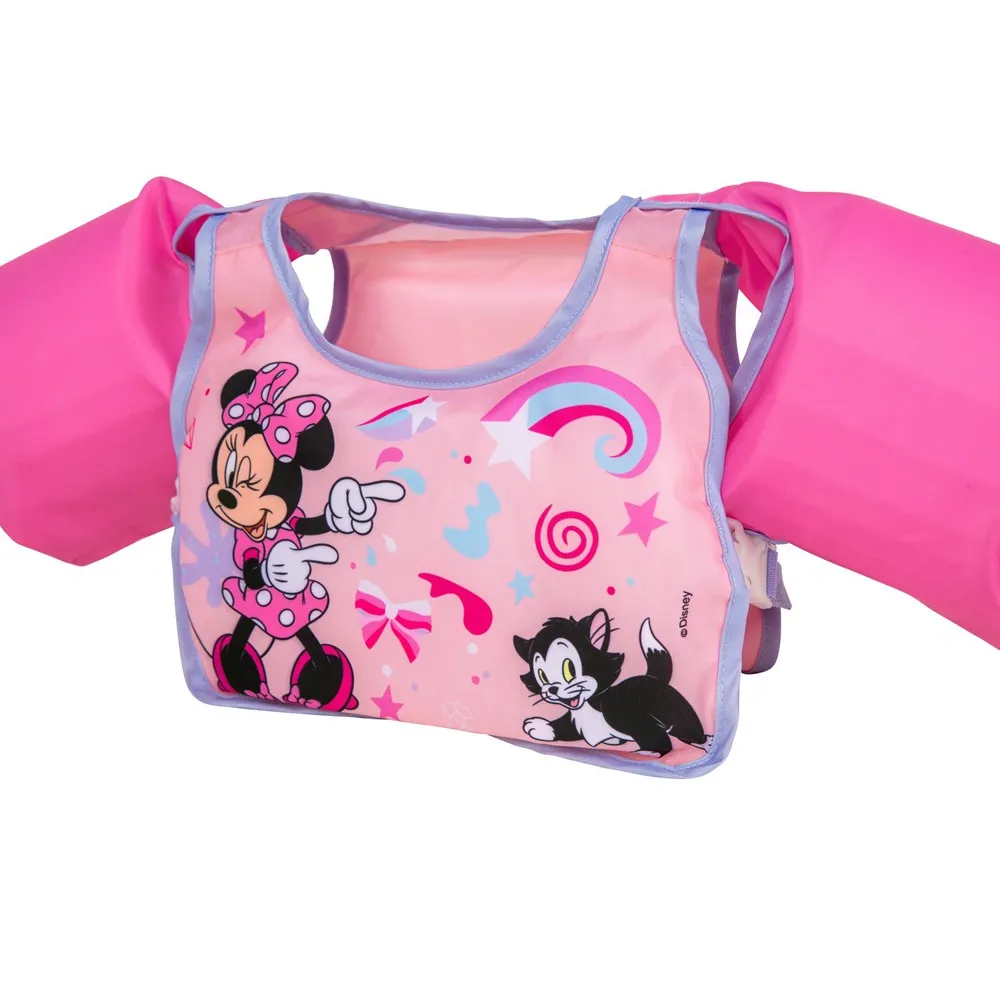 Bestway 09106 Disney Minnie Schwimmweste unisex, Multicolour, 3-6Y