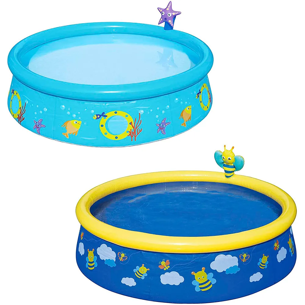 Bestway 152x38 Cm Aufblasbarer Pool unisex, Multicolor, One Size Bestway 152x38 Cm Aufblasbarer Pool unisex, Multicolor, One Size