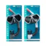 Bestway 24069 Freizeit-doppelglasmaske + Schnorchel unisex, Assorted, One Size
