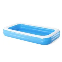 Bestway 305x183x46 Cm Rechteckiges Aufblasbares Schwimmbad Bestway 305x183x46 Cm Rechteckiges Aufblasbares Schwimmbad