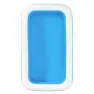 Bestway 305x183x46 Cm Rechteckiges Aufblasbares Schwimmbad, Blue / white, 850L