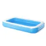 Bestway 305x183x46 Cm Rechteckiges Aufblasbares Schwimmbad, Blue / white, 850L