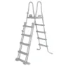 Bestway 4-stufige Sicherheitspoolleitern 132 Cm, Black, One Size