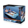 Bestway 43534 Doppel-schwimmstuhl unisex, Blue / white, 196 x 193cm
