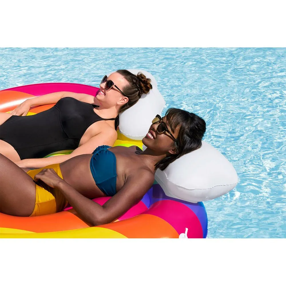 Bestway 43722 Rainbow Dreams Aufblasbare Insel unisex, 175 x 163cm Bestway 43722 Rainbow Dreams Aufblasbare Insel unisex, 175 x 163cm