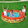 Bestway 51202 Runder Aufblasbarer Pool, Yellow / multicolor, 168 x 38cm