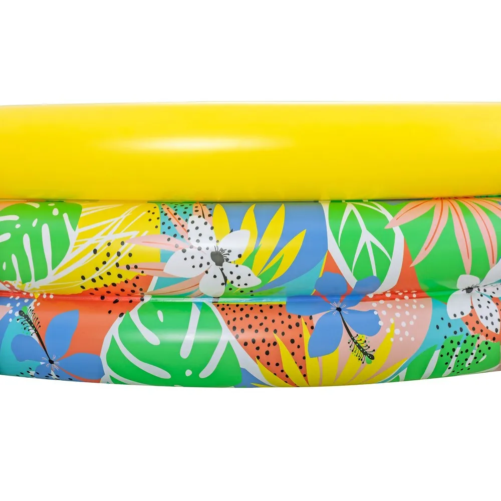 Bestway 51203 Tropical Ø168x38 Cm Runder Aufblasbarer Pool, Multicolour, Ø168 x 38cm Bestway 51203 Tropical Ø168x38 Cm Runder Aufblasbarer Pool, Multicolour, Ø168 x 38cm