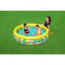 Bestway 51203 Tropical Ø168x38 Cm Runder Aufblasbarer Pool, Multicolour, Ø168 x 38cm