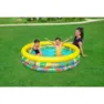 Bestway 51203 Tropical Ø168x38 Cm Runder Aufblasbarer Pool, Multicolour, Ø168 x 38cm
