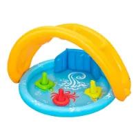Bestway 52568 Lil´seashapes Planschbecken Mit Schattenspender 112x89x76 Cm Bestway 52568 Lil´seashapes Planschbecken Mit Schattenspender 112x89x76 Cm