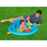 Bestway 52568 Lil´seashapes Planschbecken Mit Schattenspender 112x89x76 Cm, Multicolour, 112 x 86 x 76cm