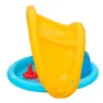 Bestway 52568 Lil´seashapes Planschbecken Mit Schattenspender 112x89x76 Cm, Multicolour, 112 x 86 x 76cm