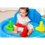 Bestway 52568 Lil´seashapes Planschbecken Mit Schattenspender 112x89x76 Cm, Multicolour, 112 x 86 x 76cm