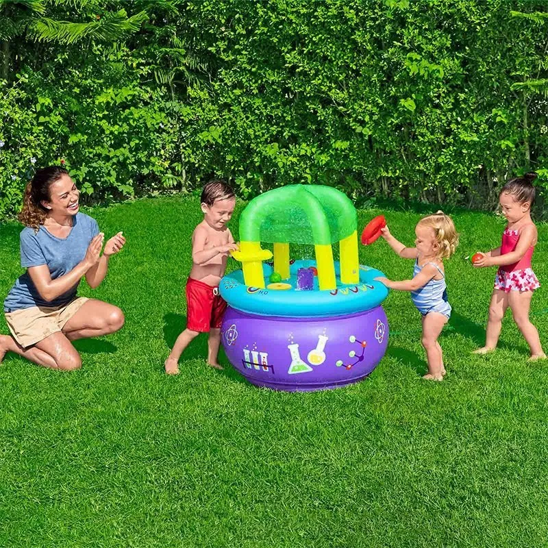 Bestway 52573 Aufblasbarer Lerntisch, Multicolor, 76 x 76 x 88cm Bestway 52573 Aufblasbarer Lerntisch, Multicolor, 76 x 76 x 88cm