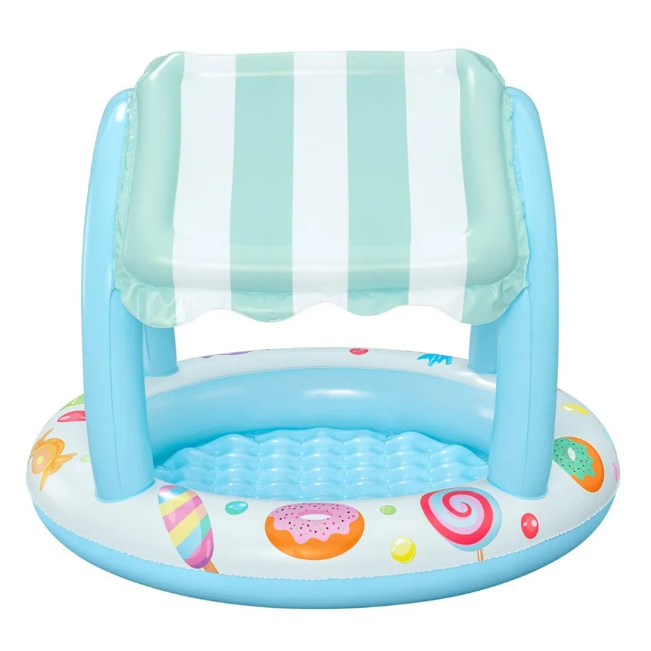 Bestway 52638 Süßwarenladen Beschattetes Kinderbecken, Multicolour, 104 x 84cm