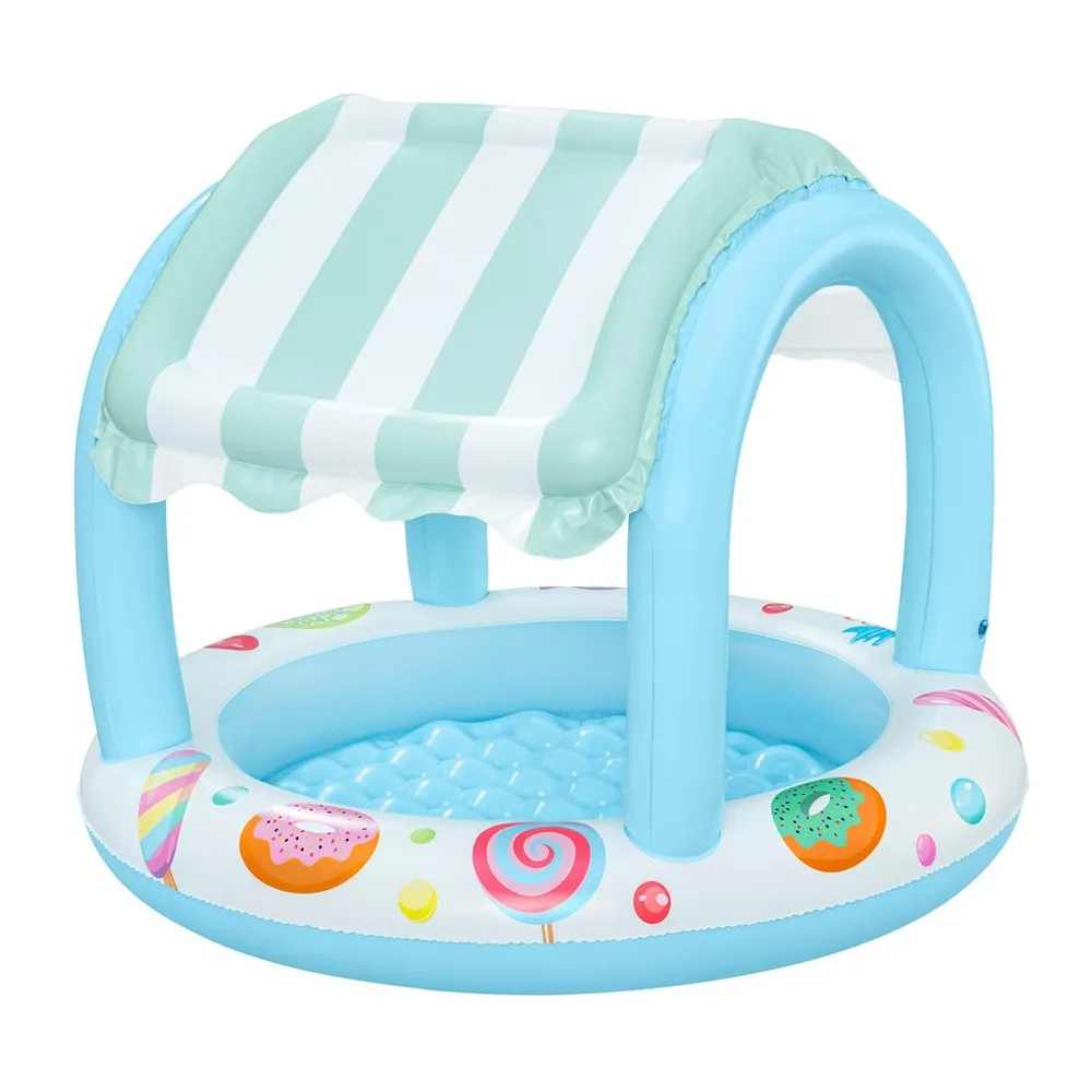 Bestway 52638 Süßwarenladen Beschattetes Kinderbecken, Multicolour, 104 x 84cm