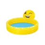 Bestway 53081 Runder Aufblasbarer Pool, Yellow / blue, 165 x 144 x 69cm