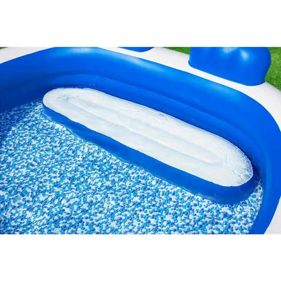 Bestway 54422 Splash Paradise 231x219x79 Cm Runder Aufblasbarer Pool, Royal / white, 231 x 219 x 79 Bestway 54422 Splash Paradise 231x219x79 Cm Runder Aufblasbarer Pool, Royal / white, 231 x 219 x 79