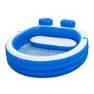 Bestway 54422 Splash Paradise 231x219x79 Cm Runder Aufblasbarer Pool, Royal / white, 231 x 219 x 79