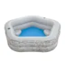 Bestway 54423 Aufblasbarer Pool, Grey / blue, 213 x 119 x 61cm