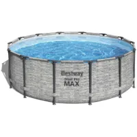 Bestway 5619d Steel Pro Max Ø427x122cm Runder Rohrpool Bestway 5619d Steel Pro Max Ø427x122cm Runder Rohrpool