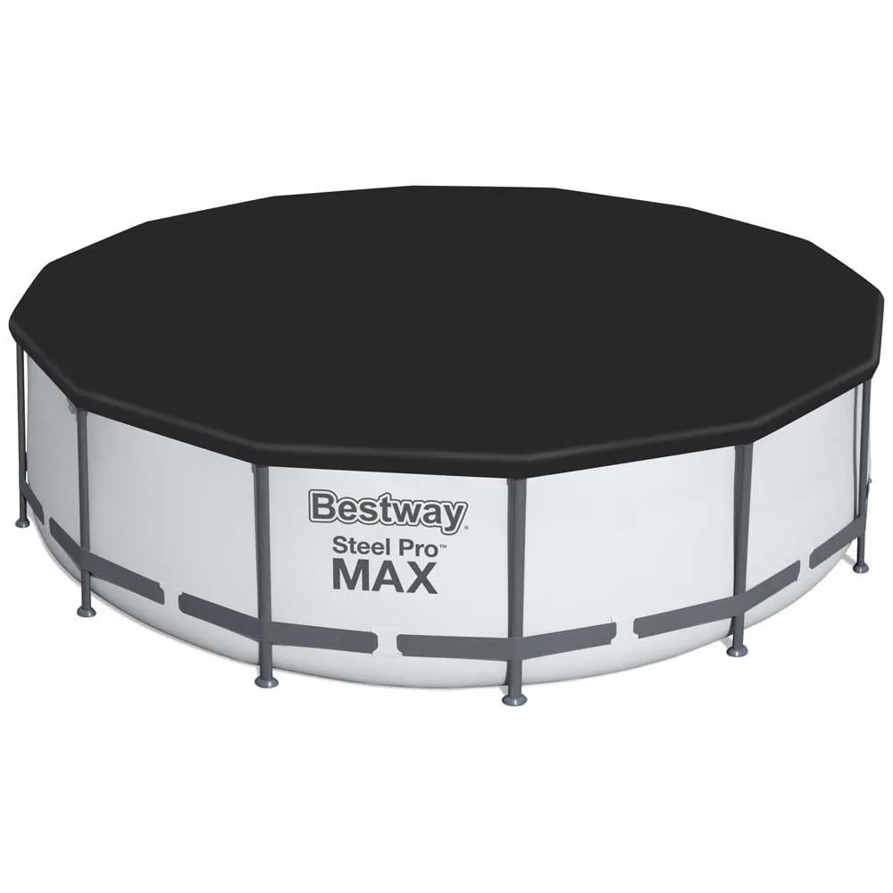 Bestway 5619d Steel Pro Max Ø427x122cm Runder Rohrpool, Grey / blue, 15232L Bestway 5619d Steel Pro Max Ø427x122cm Runder Rohrpool, Grey / blue, 15232L