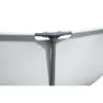 Bestway 56406 Steel Pro Max Ø305x76cm Runder Rohrpool Ohne Filter/reinigung unisex, White / grey / blue, 4678L