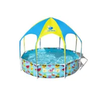 Bestway 56432 Steel Pro Splash-in-shade Ø244x51cm Runder Rohrpool Ohne Filter/reinigung Bestway 56432 Steel Pro Splash-in-shade Ø244x51cm Runder Rohrpool Ohne Filter/reinigung