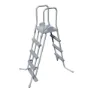 Bestway 56466 Power Steel 549x274x122cm Rechteckiges Rohrpool, Grey / blue, 14812L
