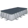 Bestway 56466 Power Steel 549x274x122cm Rechteckiges Rohrpool, Grey / blue, 14812L